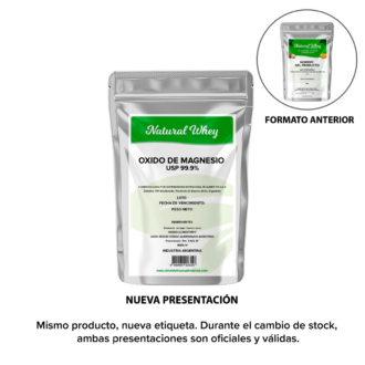 OXIDO DE MAGNESIO USP 99.9%