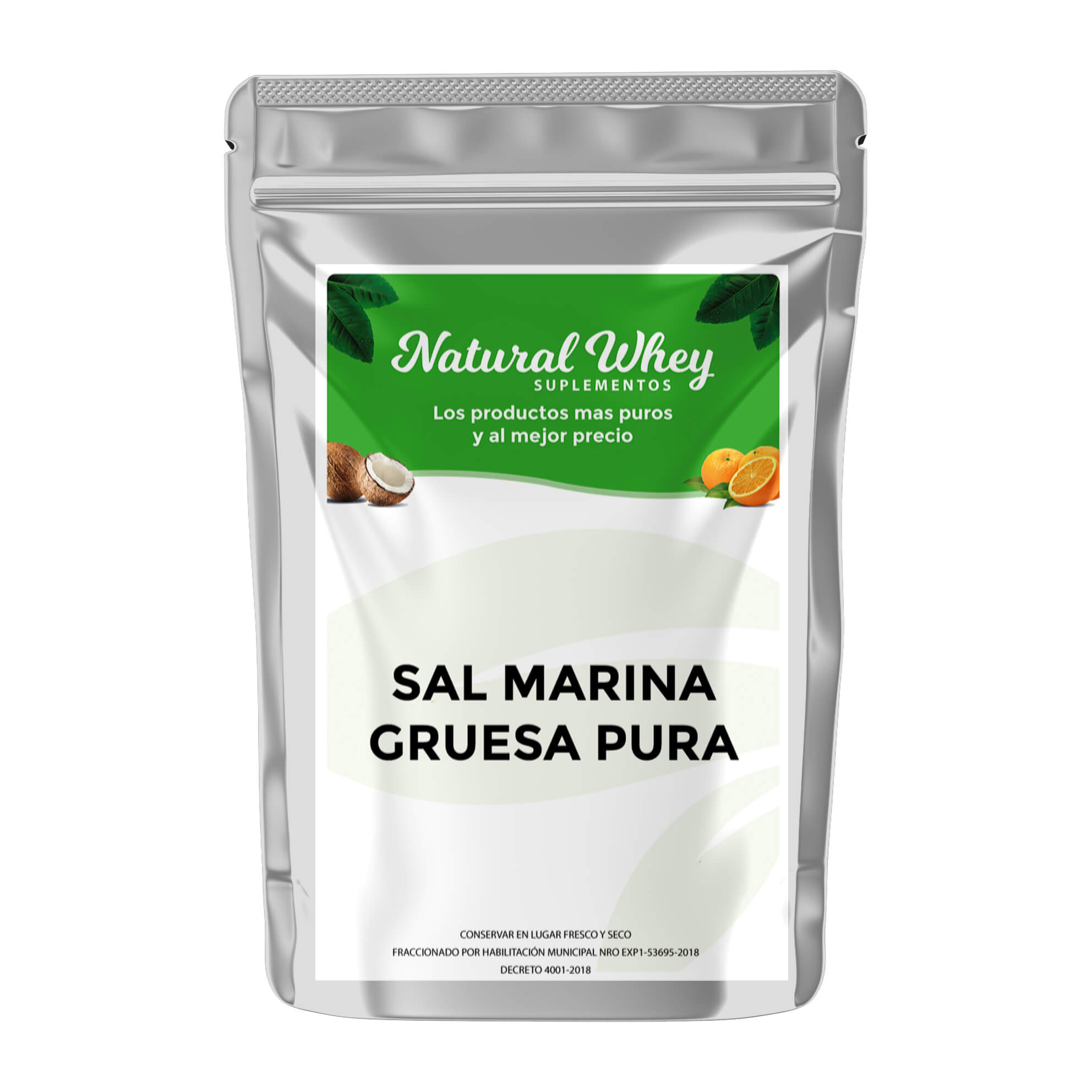 SAL MARINA GRUESA PURA – Natural Whey Suplementos