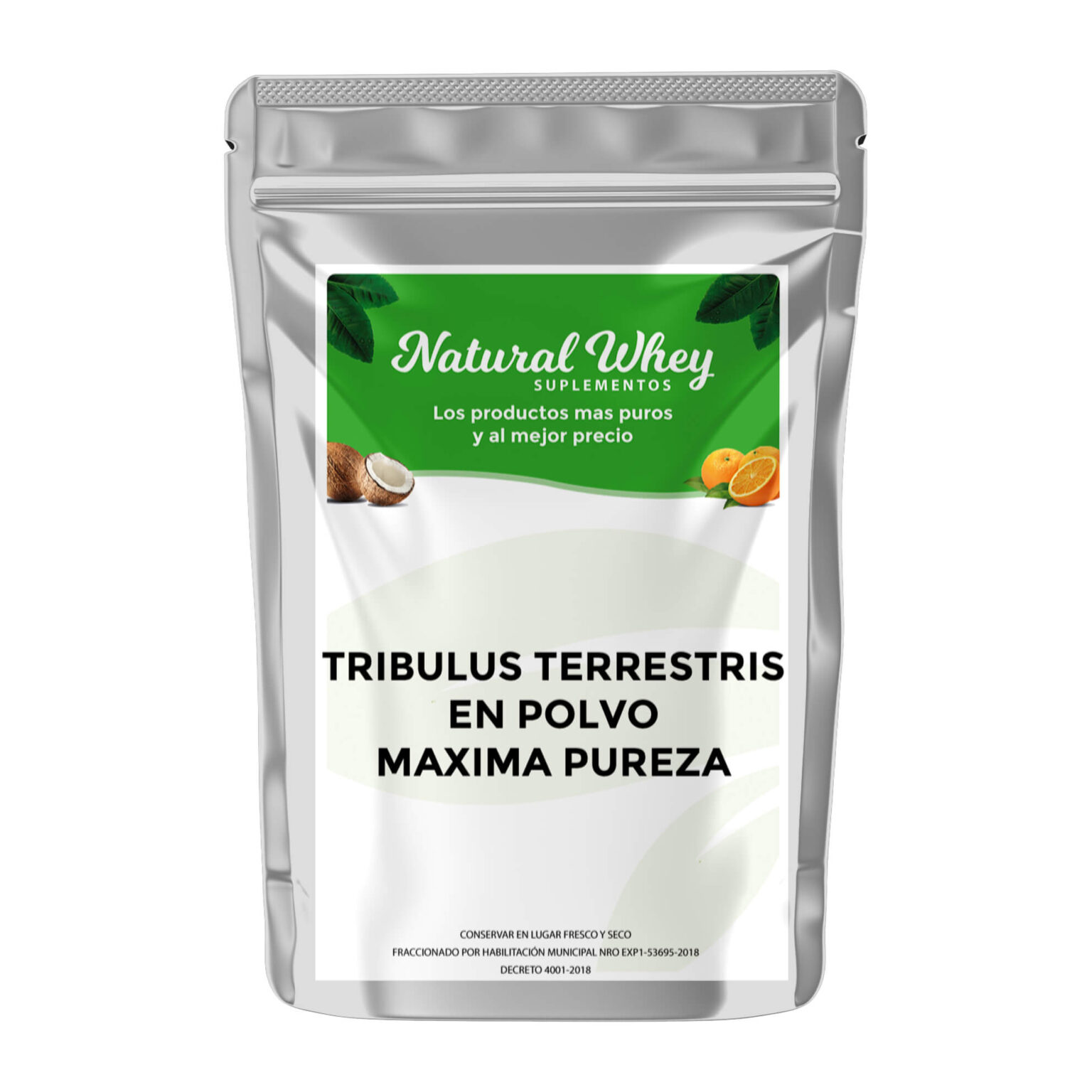 TRIBULUS TERRESTRIS EN POLVO MAXIMA PUREZA Natural Whey Suplementos