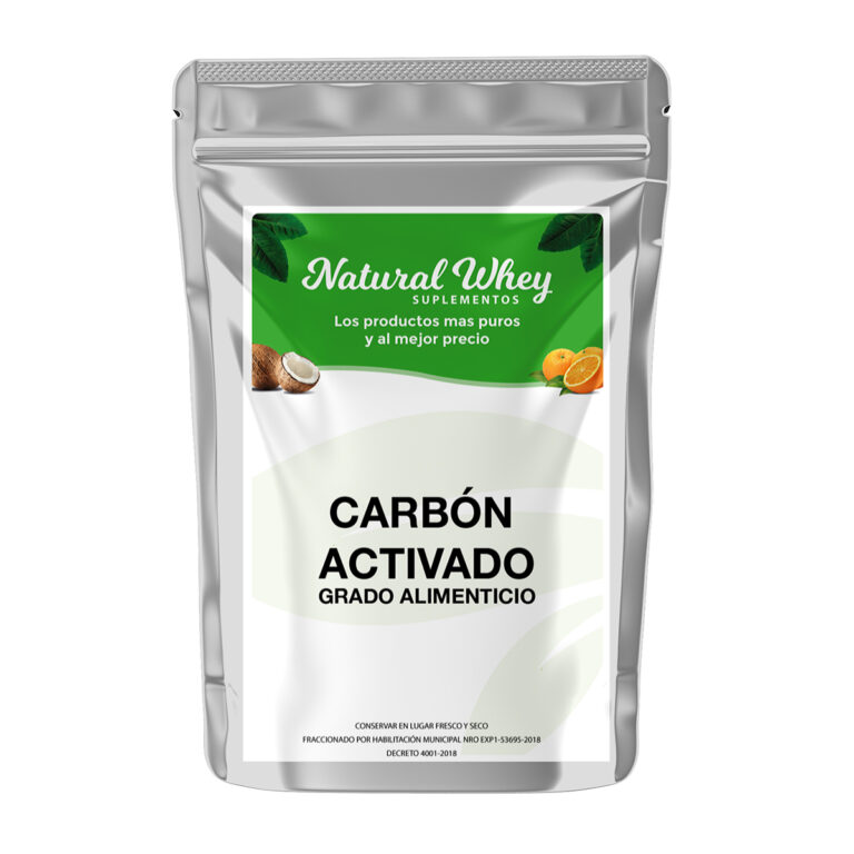 CARBÓN ACTIVADO GRADO ALIMENTICIO Natural Whey Suplementos