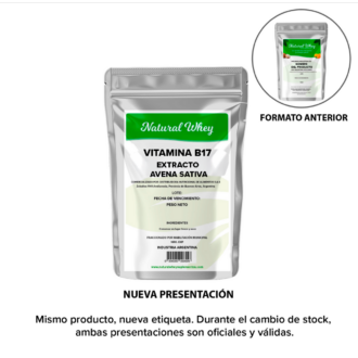 VITAMINA B17 EXTRACTO AVENA SATIVA