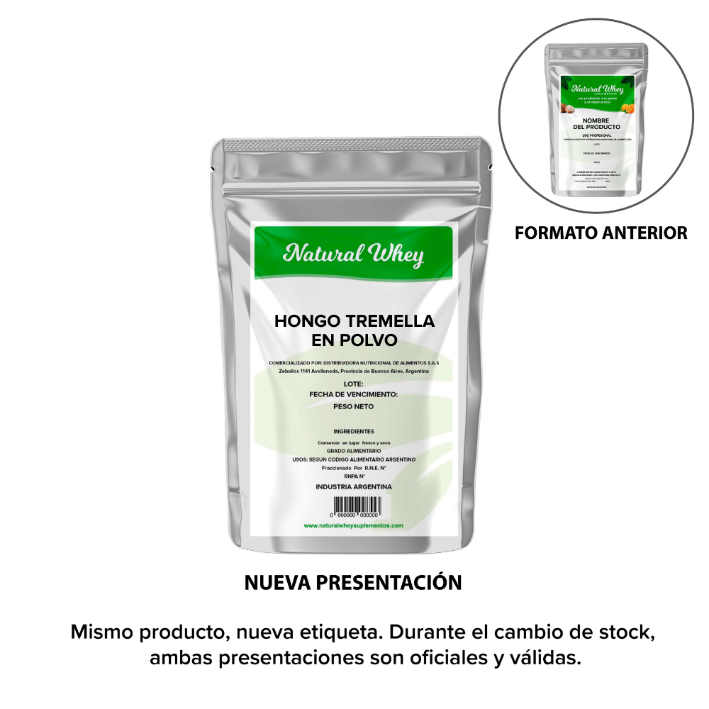 HONGO TREMELLA EN POLVO