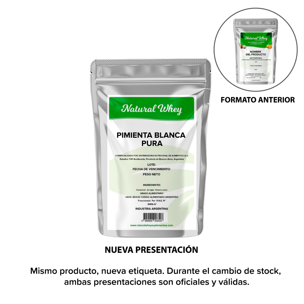 PIMIENTA BLANCA PURA