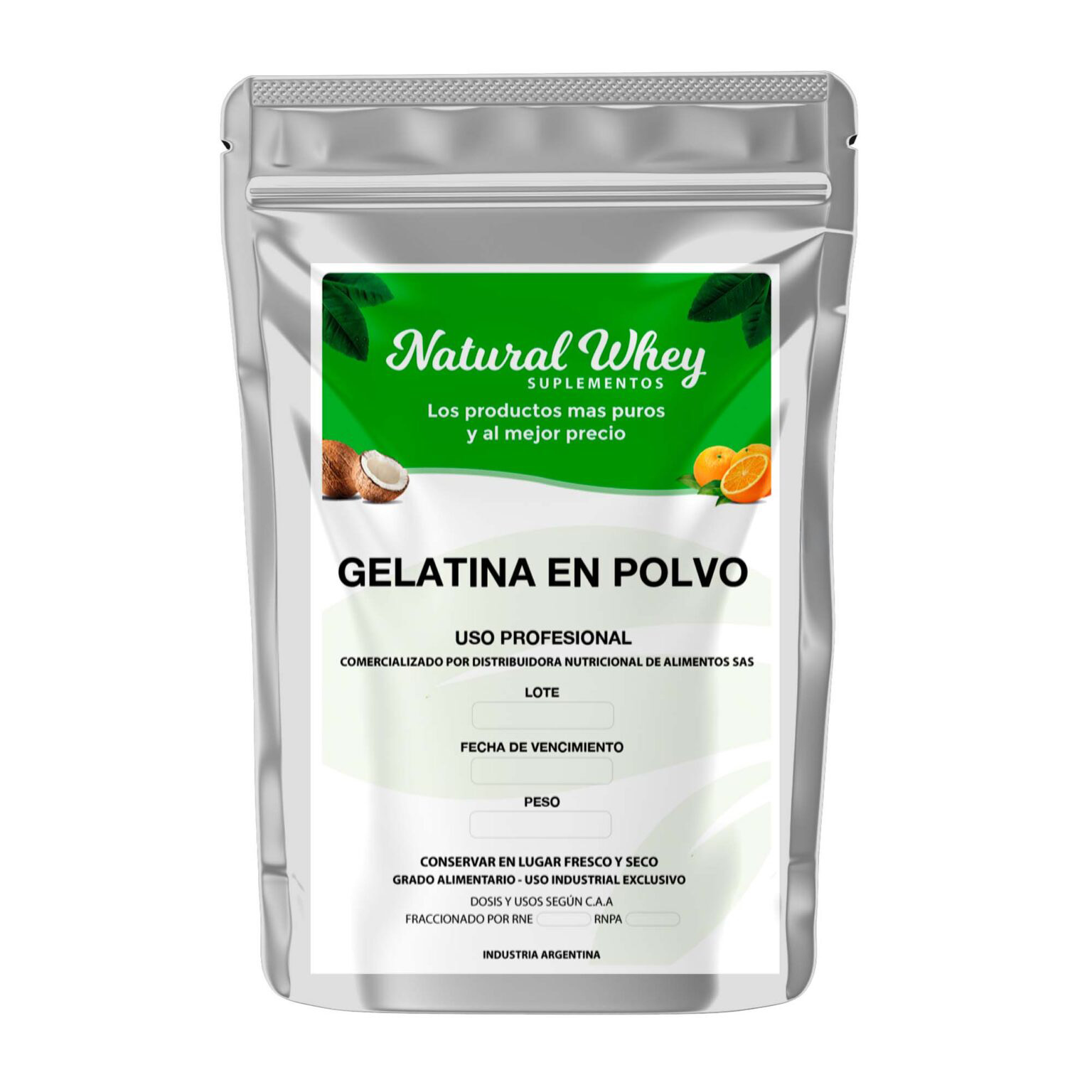 GELATINA EN POLVO